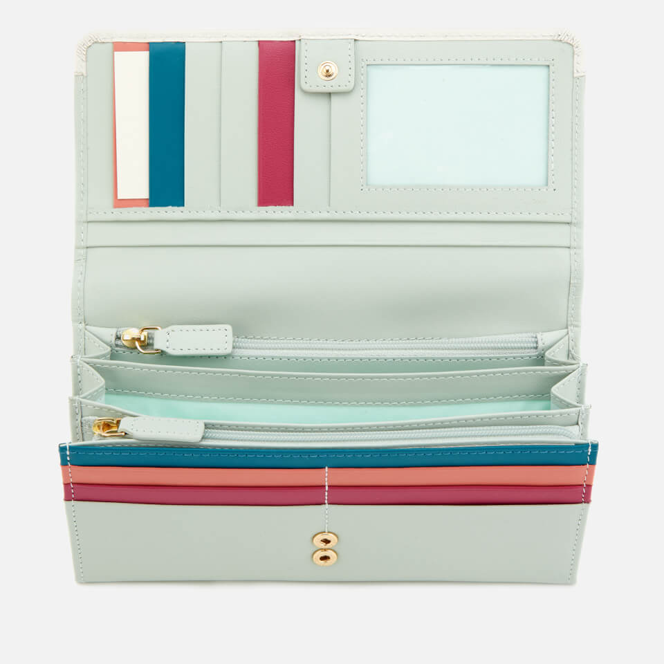 Radley Women's Basket Bouquet Large Flapover Matinee Purse - Sea Mist