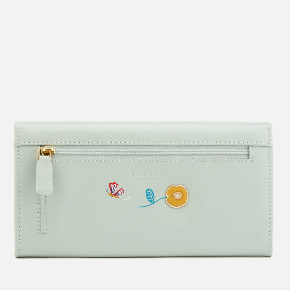 Radley Women's Basket Bouquet Large Flapover Matinee Purse - Sea Mist