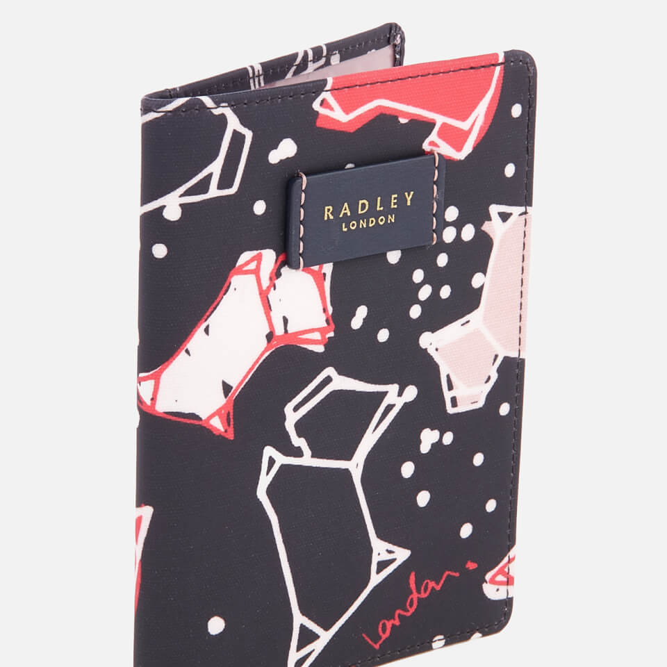 Radley Women's Speckle Dog Passport Cover - Ink