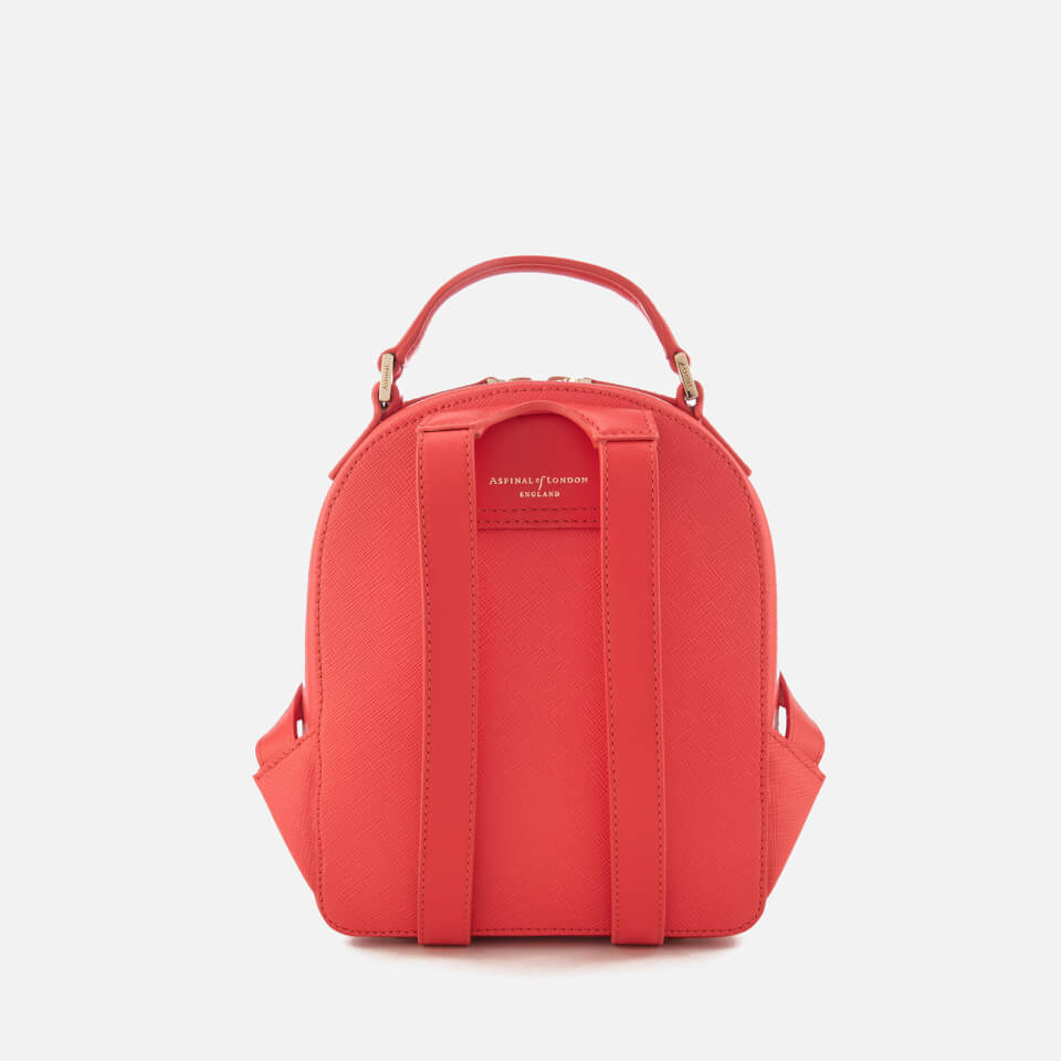 Aspinal of London Women's Islington Micro Backpack - Dahlia