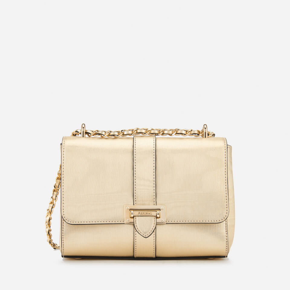 Aspinal of London Women's Lottie Bag - Gold