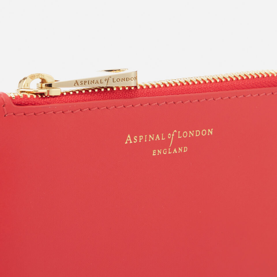 Aspinal of London Women's Essential Pouch Small - Dahlia