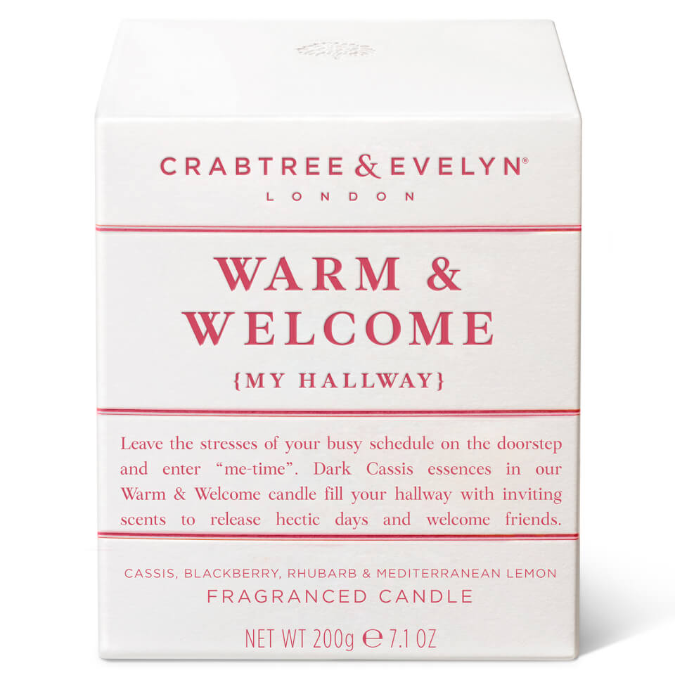 Crabtree & Evelyn Warm and Welcome Candle 200g