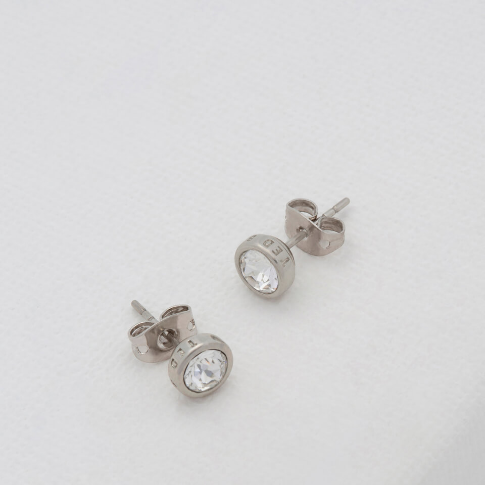 Ted Baker Women's Sinaa Crystal Stud Earrings - Silver/Crystal