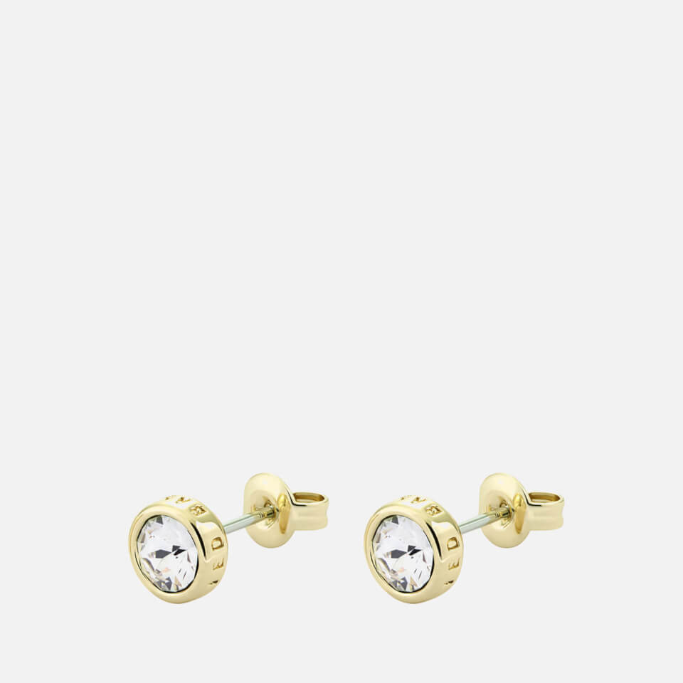 Ted Baker Sinaa Gold-Plated Crystal Stud Earrings