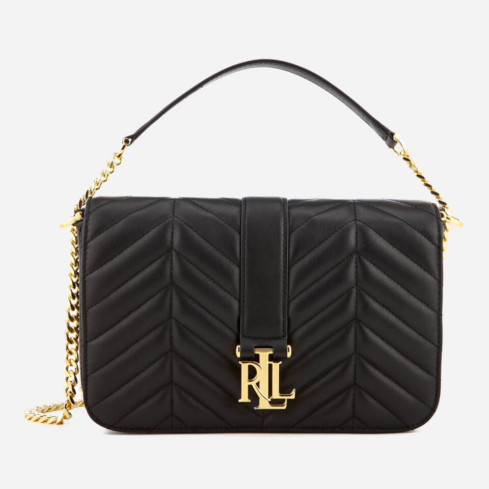 Lauren Ralph Lauren Women's Carrington Brenda Shoulder Bag - Black