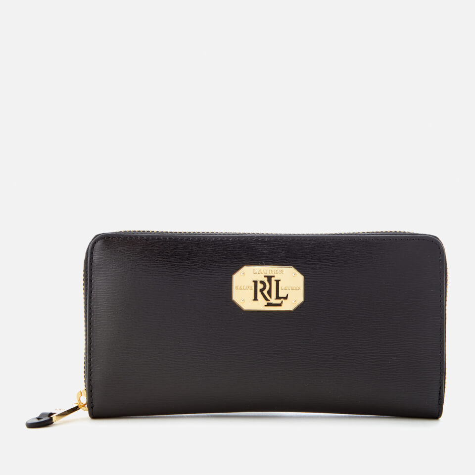Lauren Ralph Lauren Women's Newbury Zip Wallet - Black