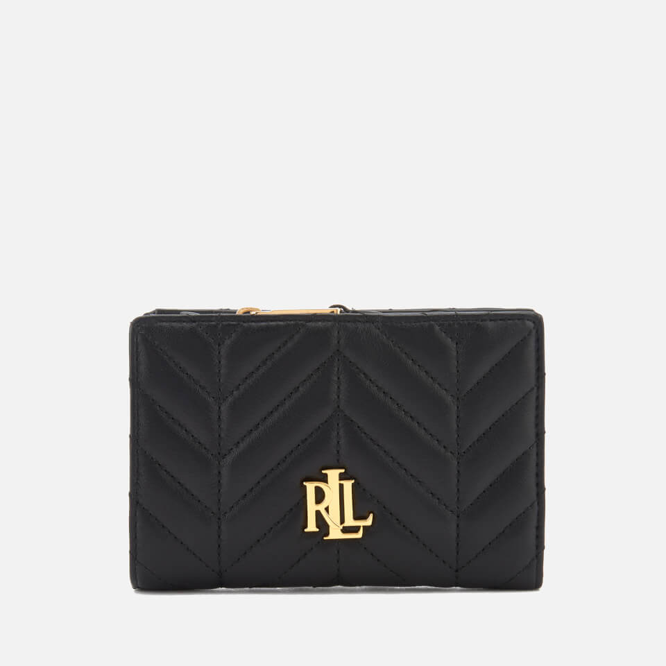 Lauren Ralph Lauren Women's Carrington New Compact Wallet - Black