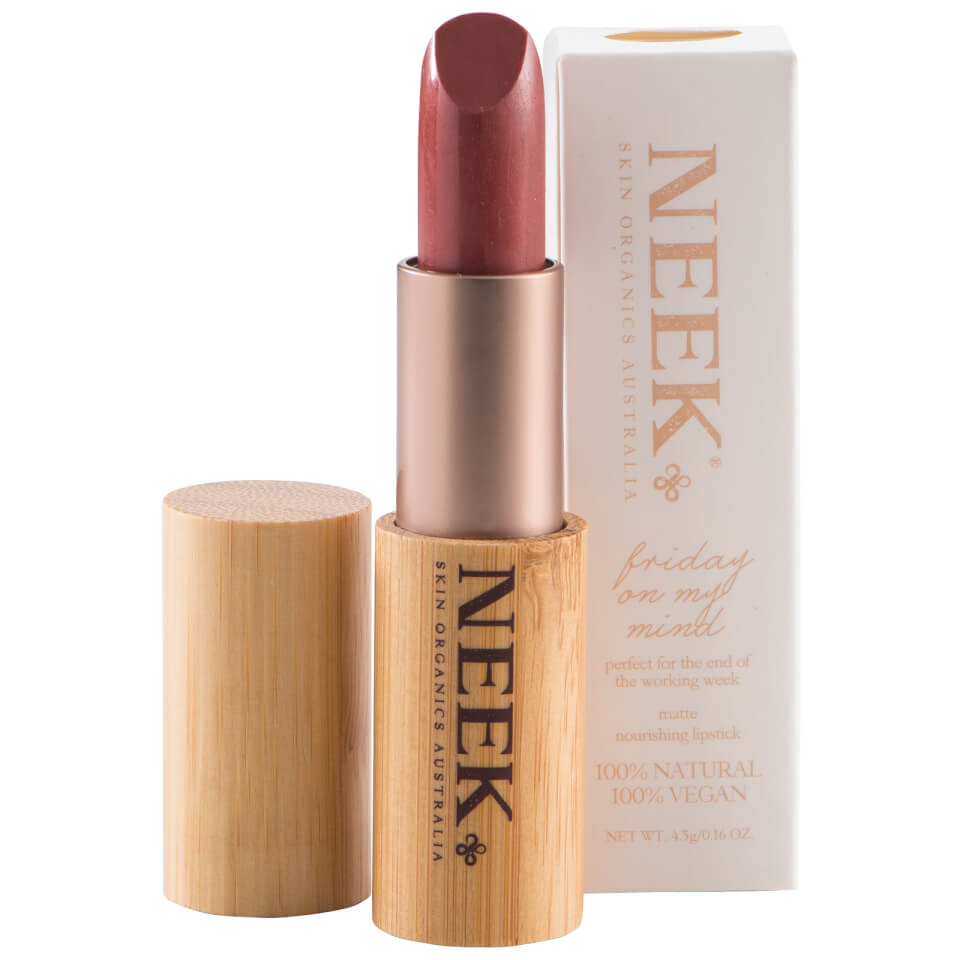 Neek Skin Organics 100% Natural Vegan Lipstick - Friday On My Mind