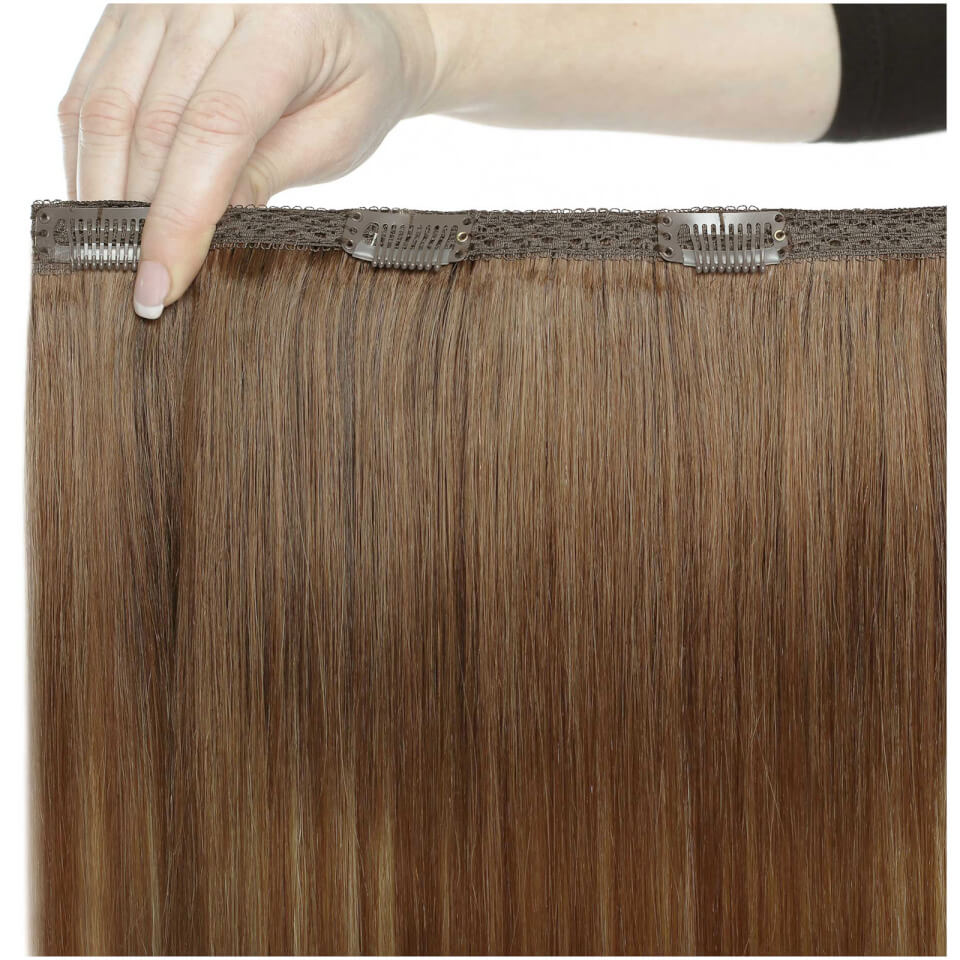 Beauty Works 18" Double Hair Set Clip-In Extensions - Biscuit Balayage 4/27/10