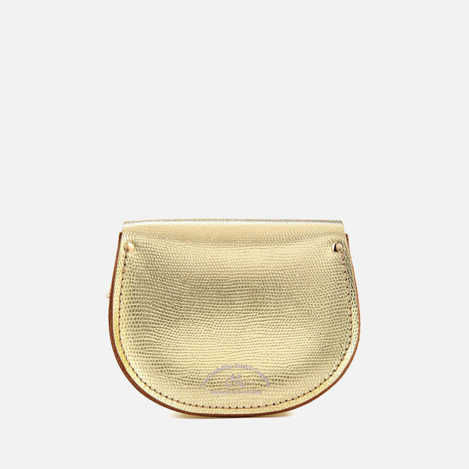 The Cambridge Satchel Company Women's Mini Tassel Bag - Gold Lizard