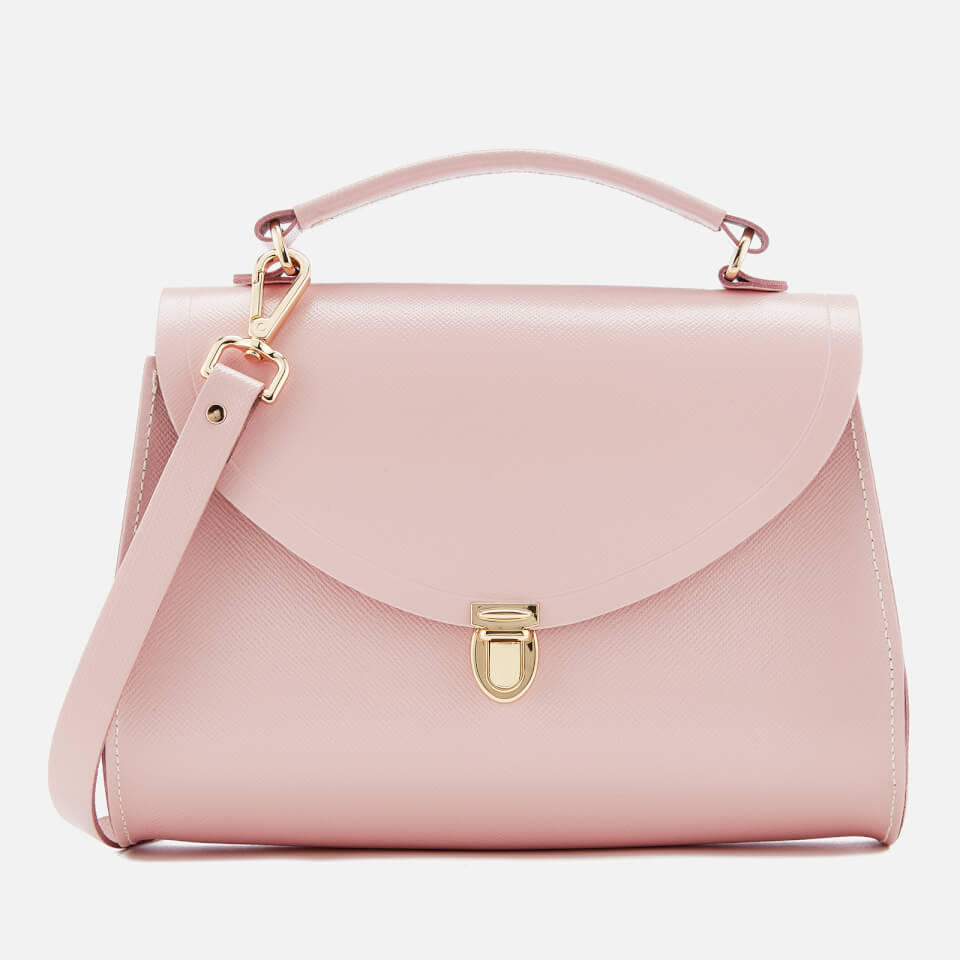 The Cambridge Satchel Company Women's Poppy Bag - Peach Pink Saffiano