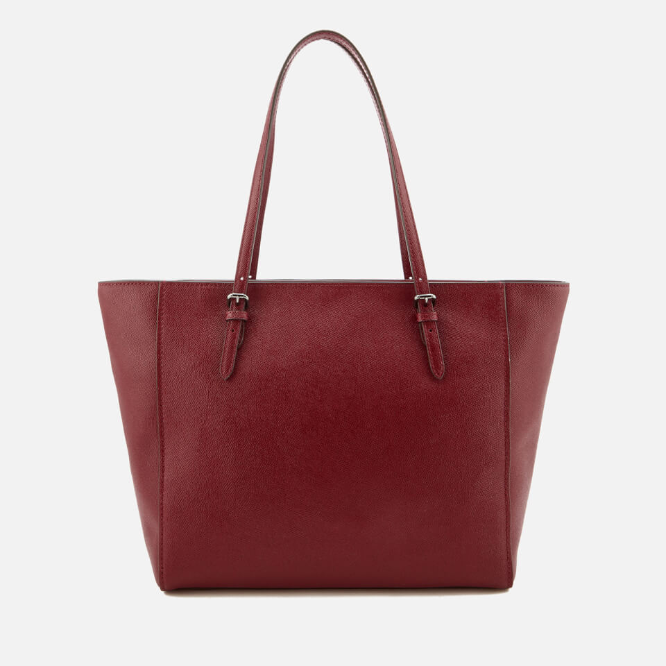 Coach Women's Turnlock Tote Bag - Dark Cherry