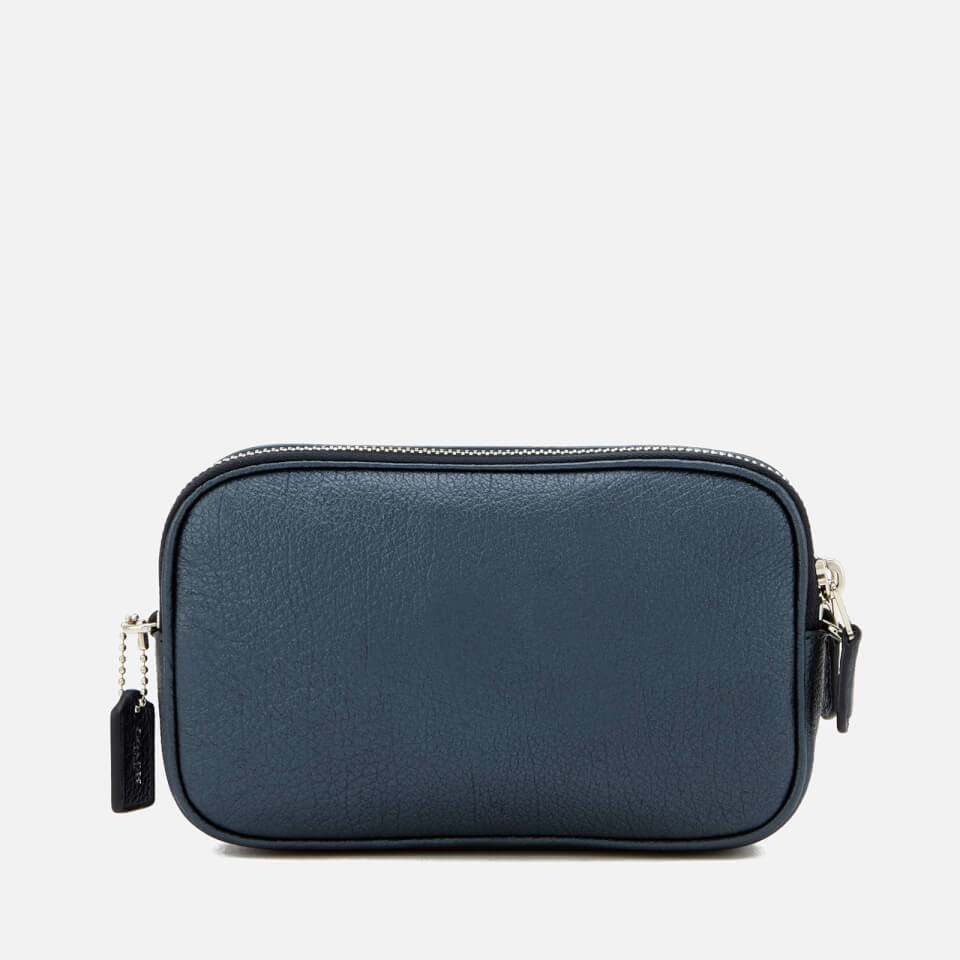 Coach Women s Star Rivet Cross Body Bag Metallic Blue