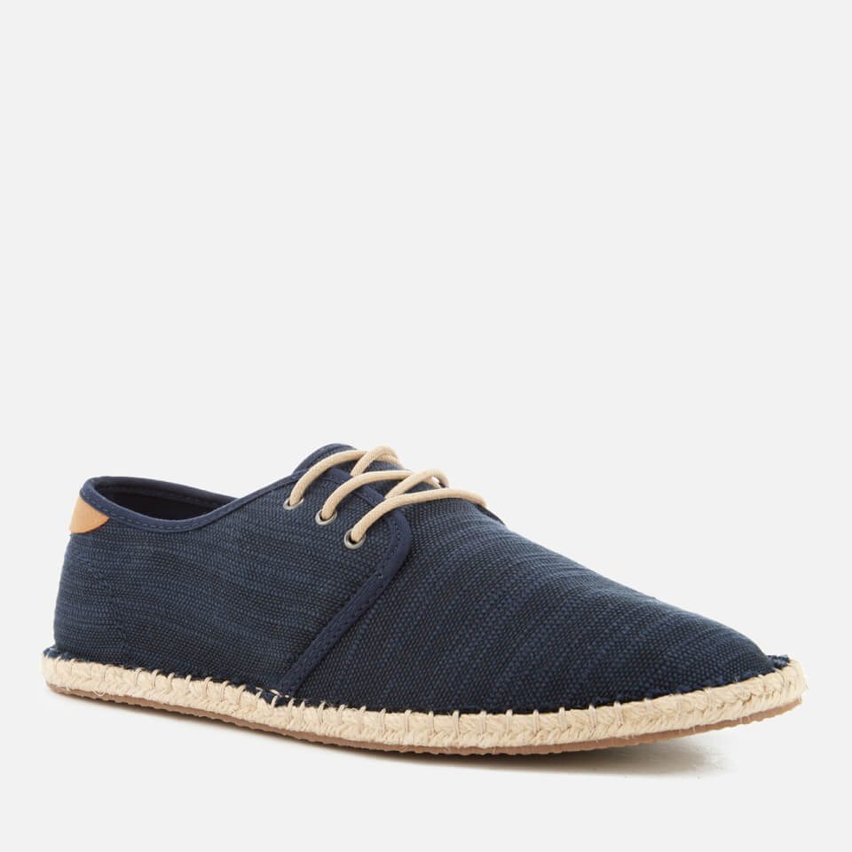 Toms navy espadrilles top