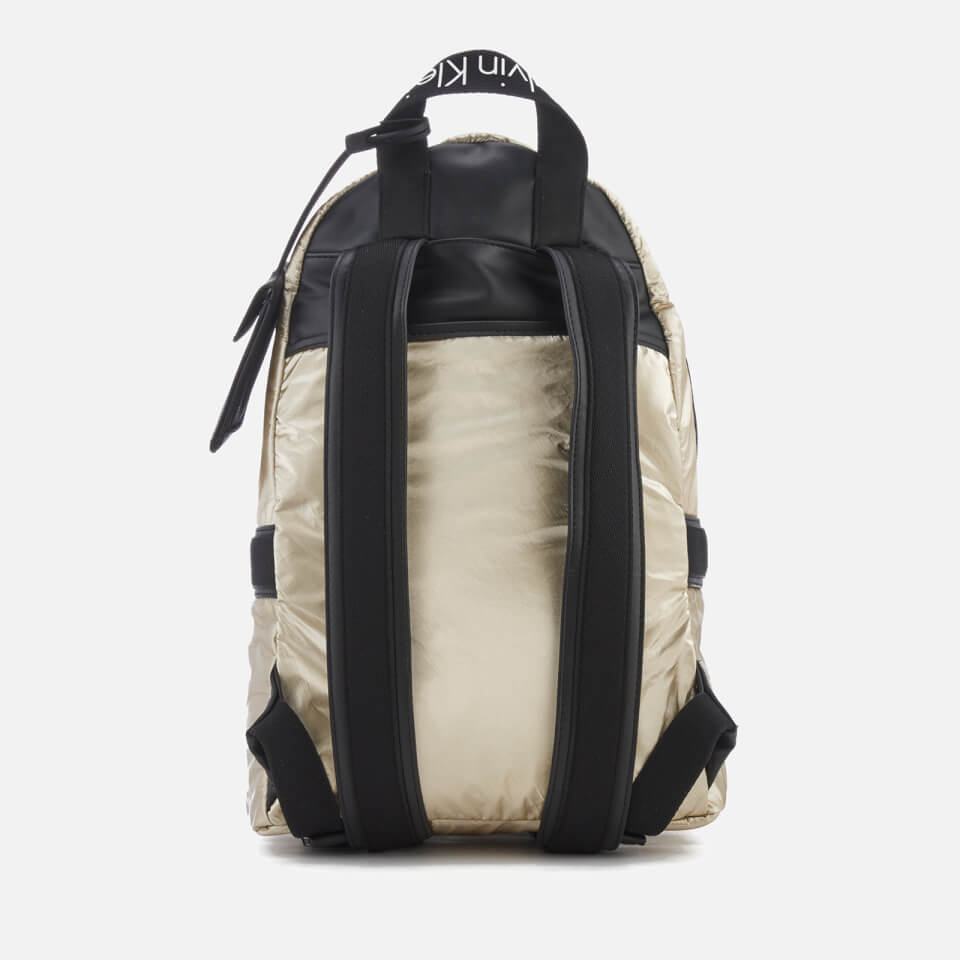 Calvin Klein Women's Fluid Backpack - Light Gold