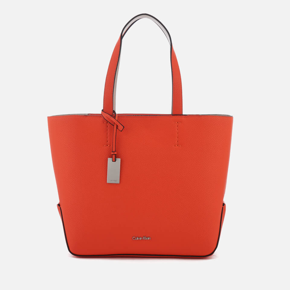 Calvin Klein Women's Edit Medium Shopper Bag - Burnt Orange