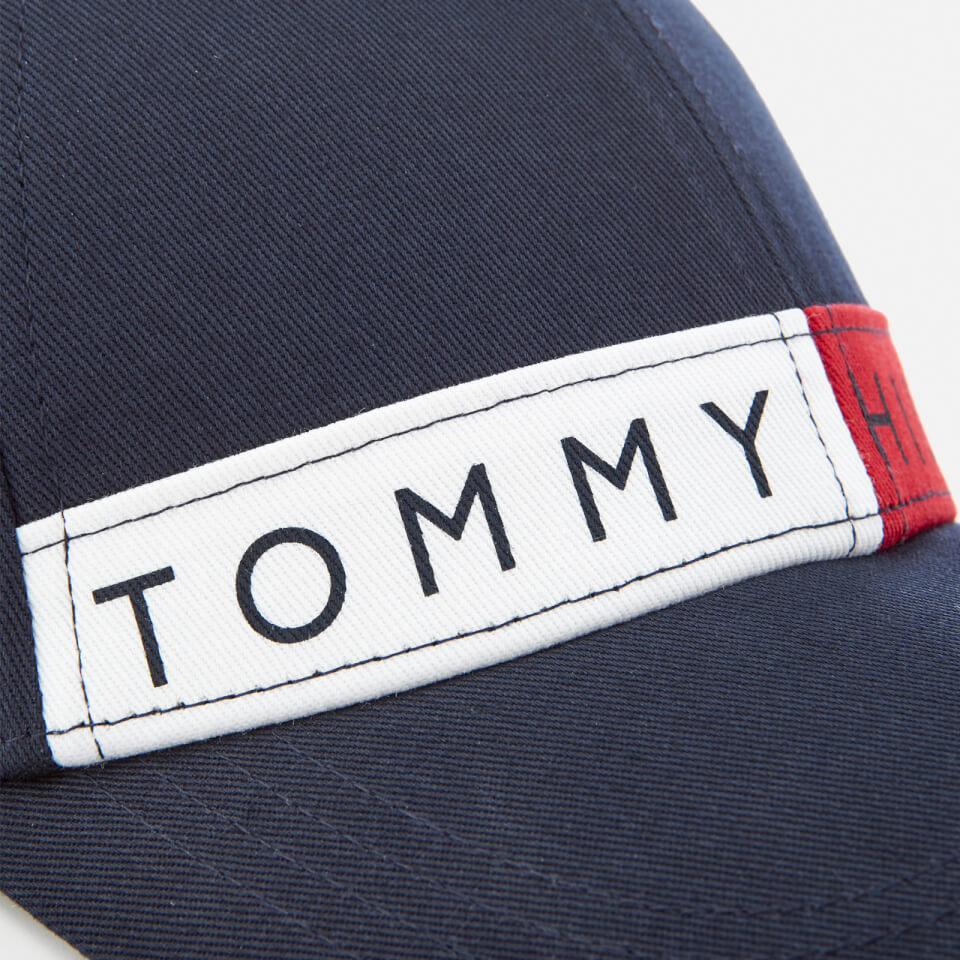 Tommy Hilfiger Women's Logo Flag Cap - Navy