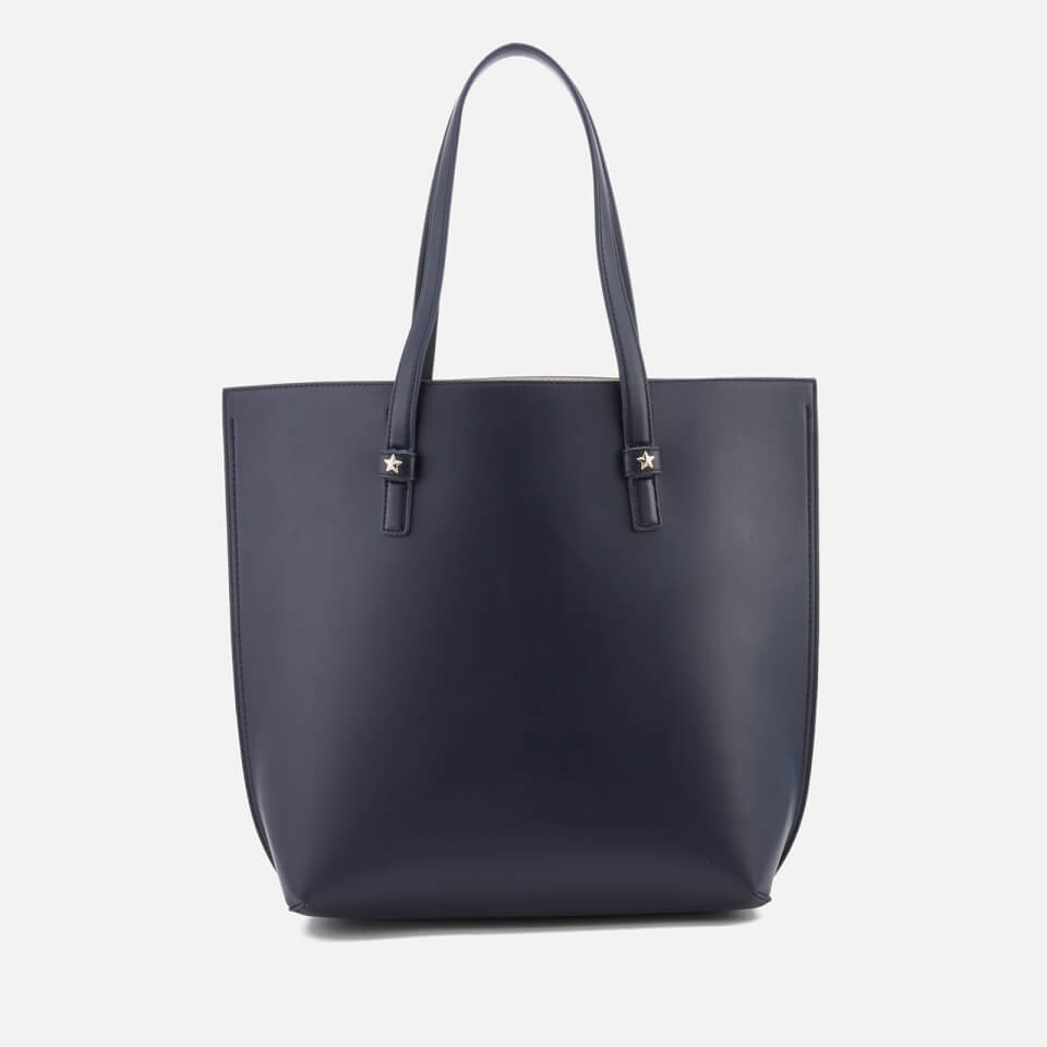 Tommy Hilfiger Women's The Effortless Tote Bag with Large Print - Navy
