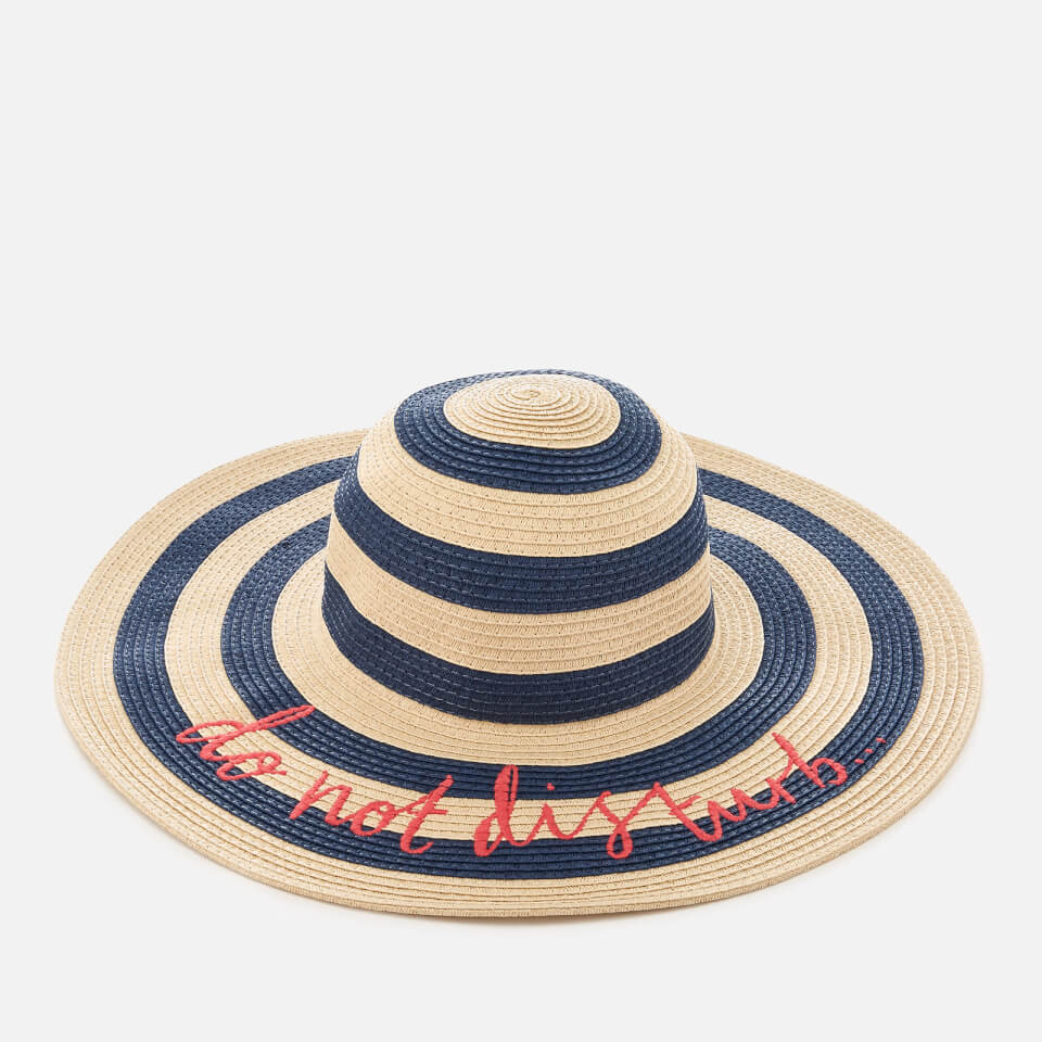 Joules Women's Do Not Disturb Hello Sunshine Sun Hat - Stripe