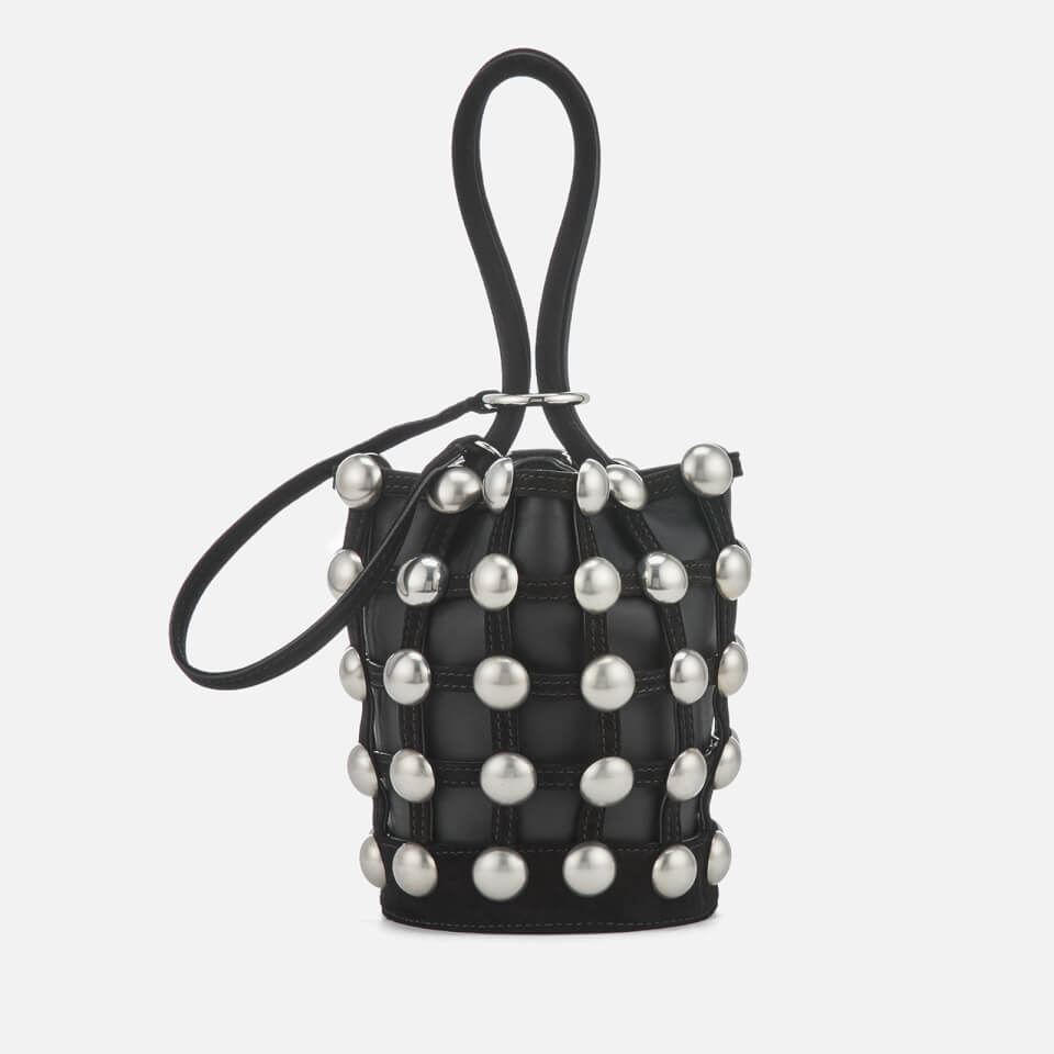 Alexander Wang Women's Roxy Mini Bucket Dome Stud Bag - Black