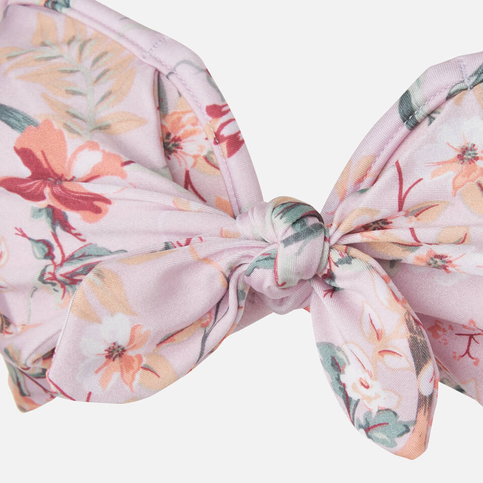 MINKPINK Women's Summer Meadow Tie Front Top - Multi Floral