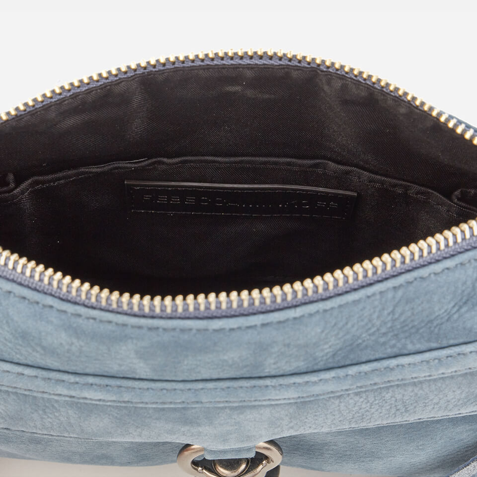 Rebecca Minkoff Women's Mini Mac Cross Body Bag - Dusty Blue