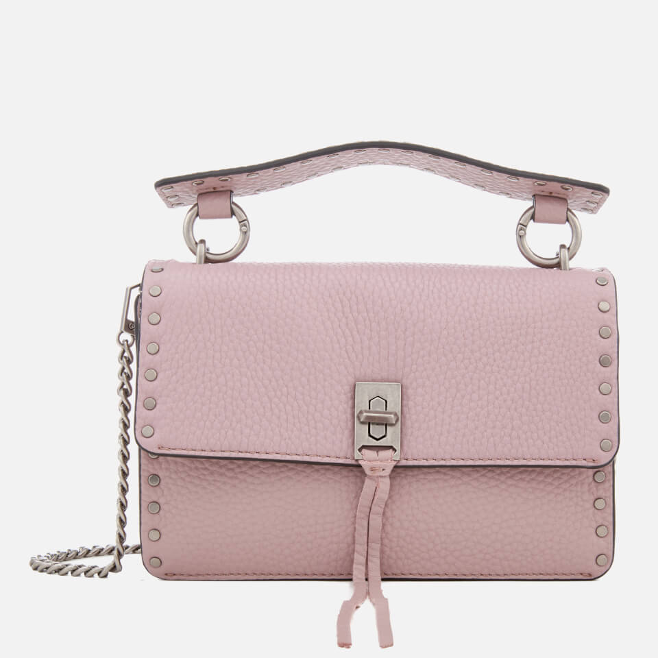 Rebecca Minkoff Women's Darren Top Handle Flap Cross Body Bag - Vintage Pink