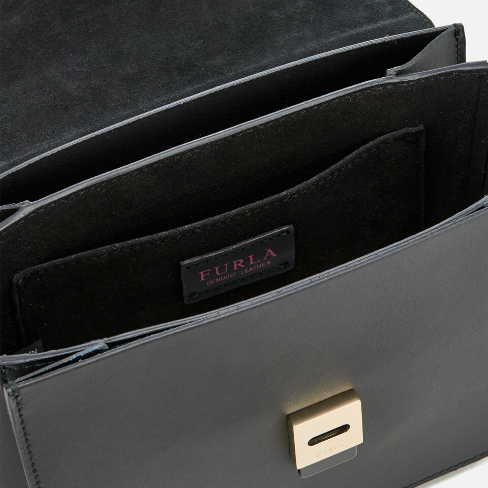 Furla Women's Elisir Mini Cross Body Bag - Black