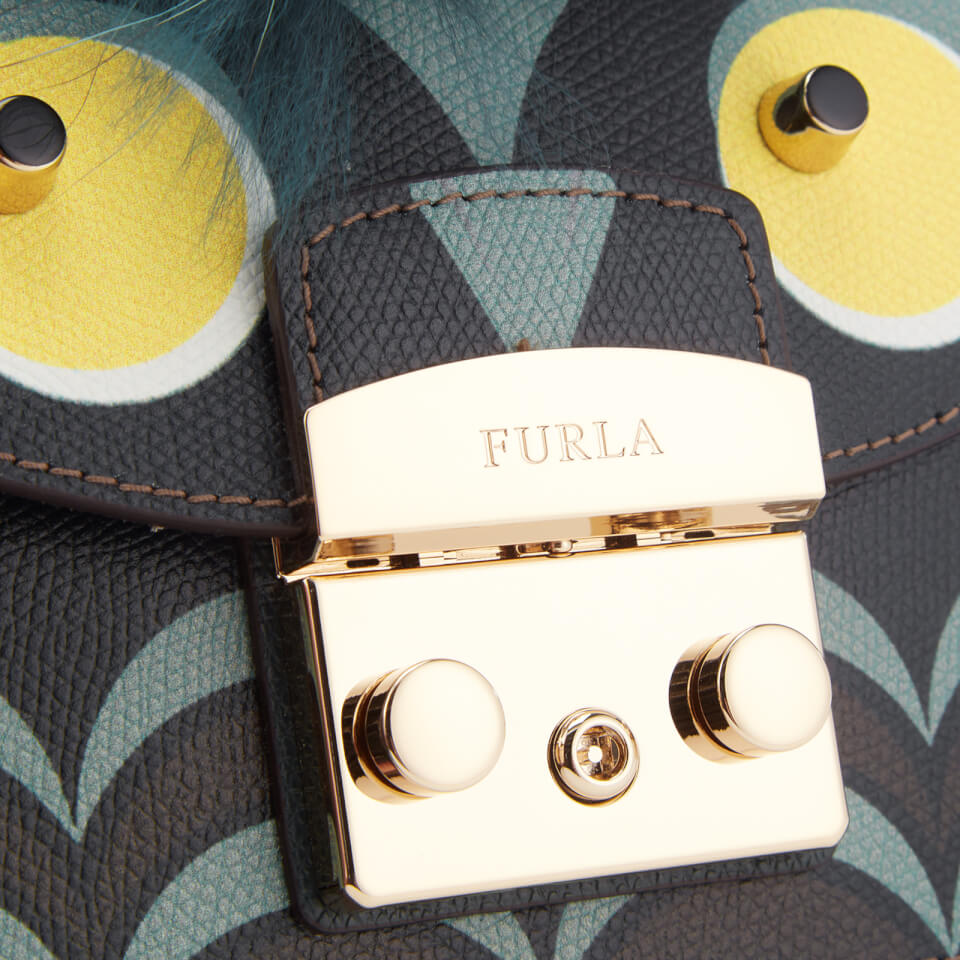 Furla Women's Metropolis Jungle Mini Cross Body Bag - Toni Blue