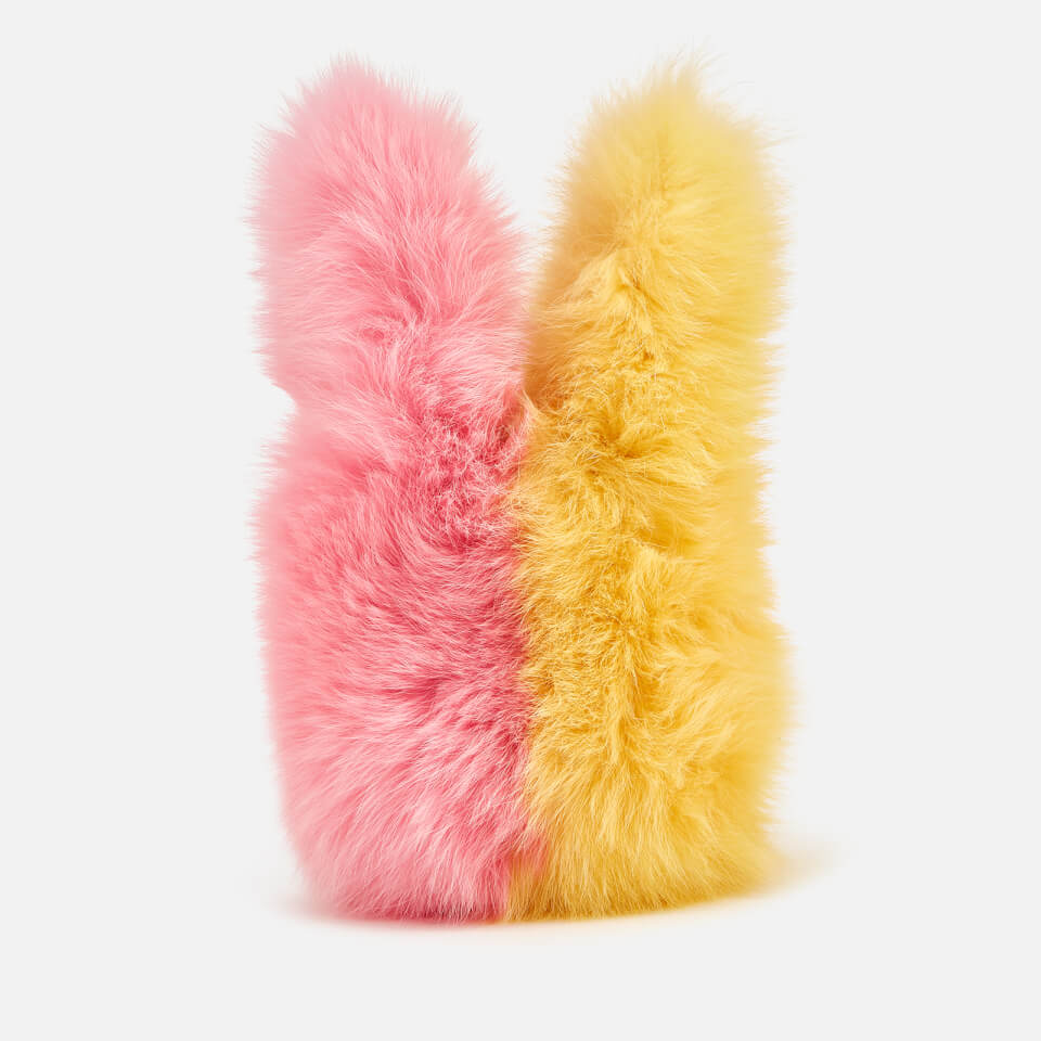 Charlotte Simone Women's Lil Pop Bag - Lemon Yellow/Pastel Pink