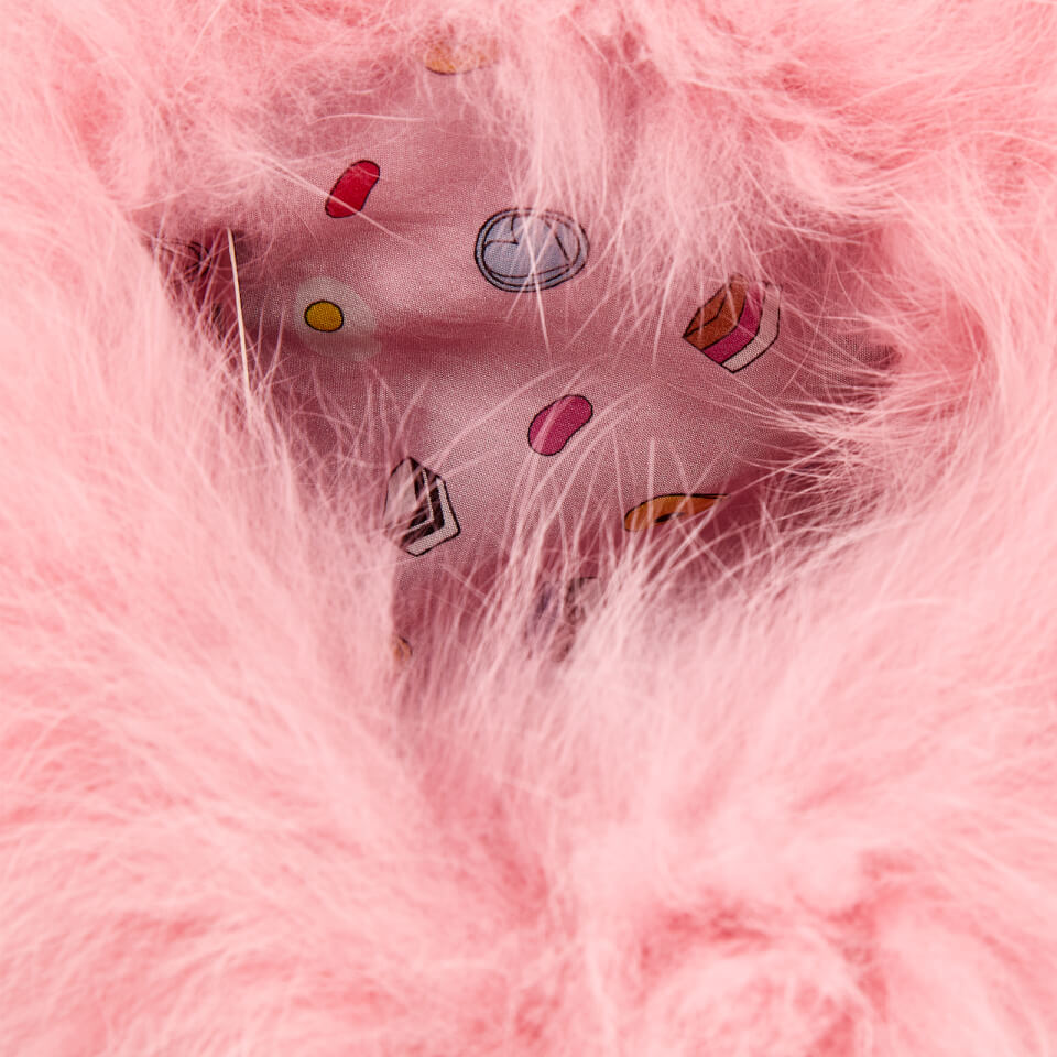 Charlotte Simone Women's Candy Clutch Bag - Pastel Pink/Apricot