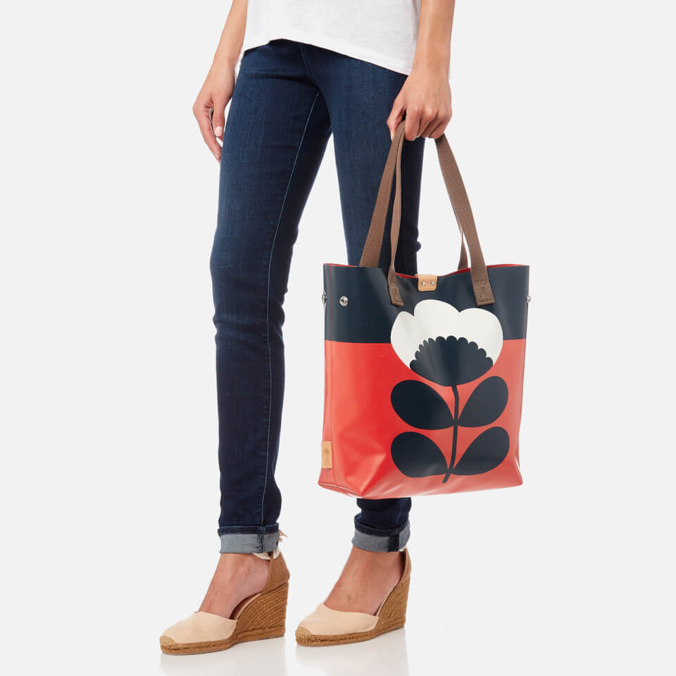 Orla Kiely Women's Willow Tote Bag - Poppy