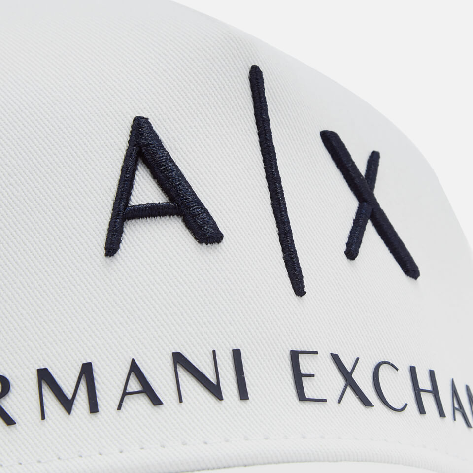 Armani Exchange Men's Corp Logo Cap - Black