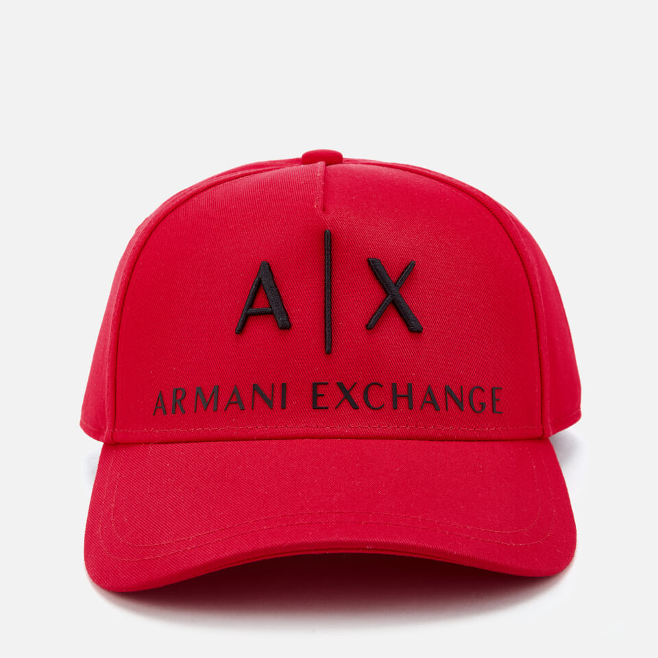 Armani Exchange Men's Logo Cap - Absolute Red