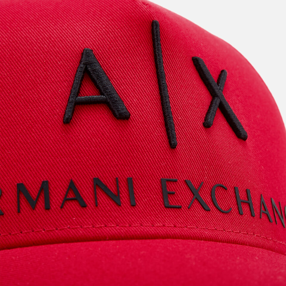 Armani Exchange Men's Logo Cap - Absolute Red