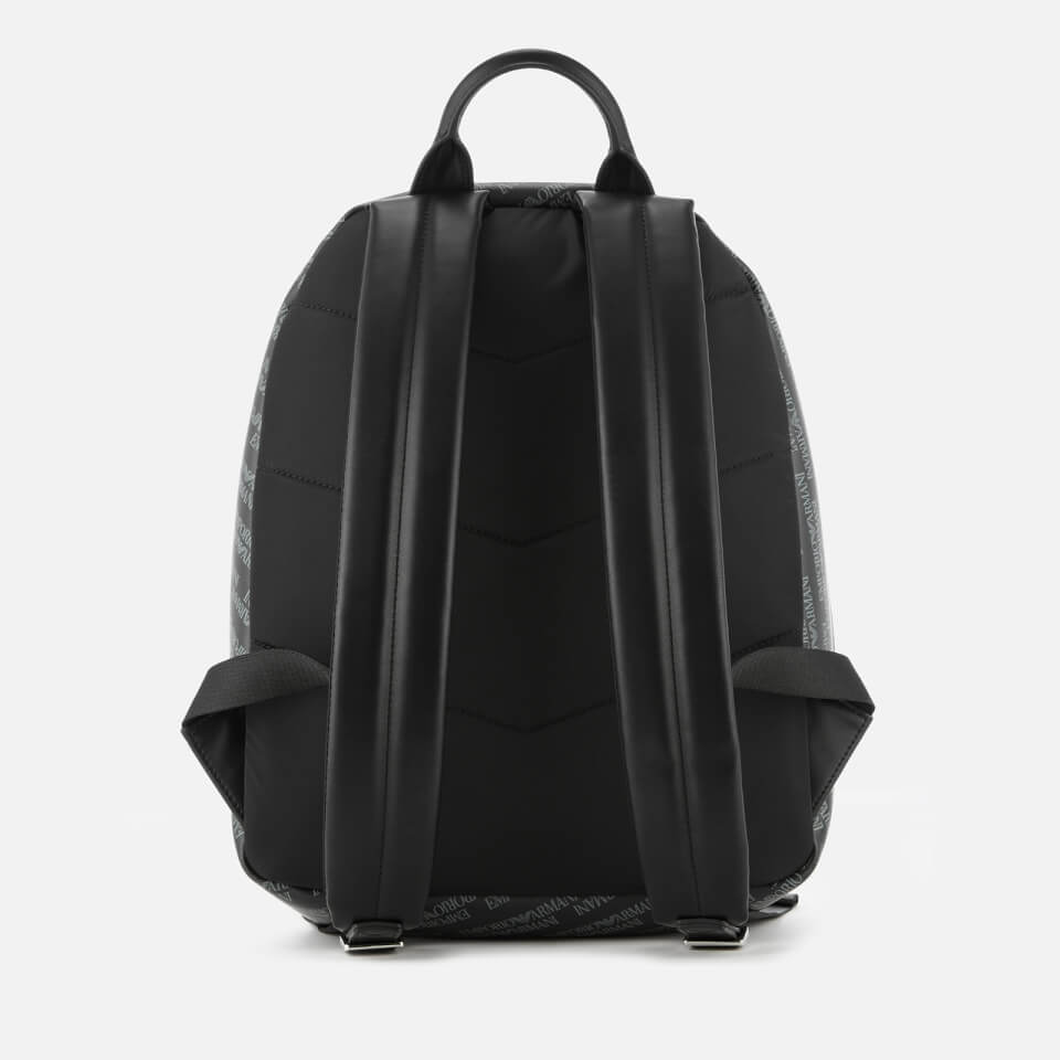 Emporio Armani Men's Backpack - Lavagna/Nero