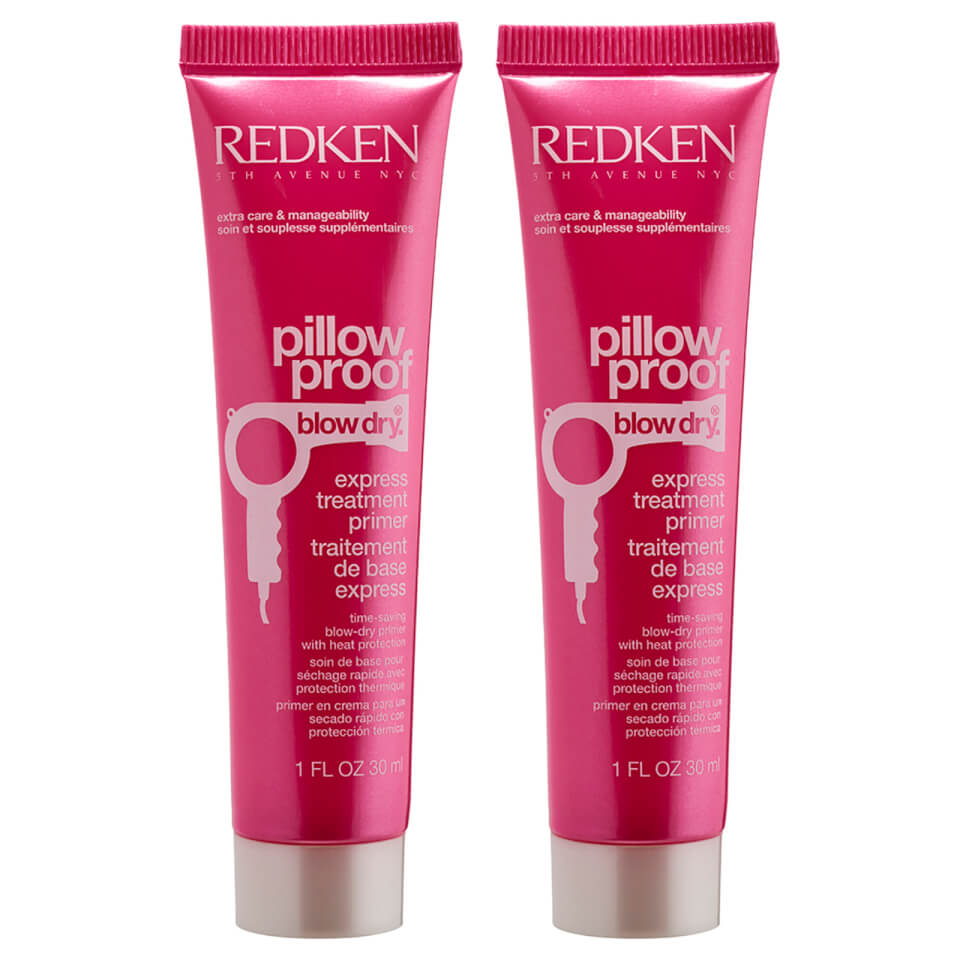 Redken Pillow Proof Blowdry Express Treatment Primer Cream Duo (2 x 150ml)