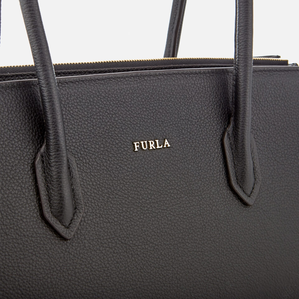 Furla Women's Medium Pin Tote Bag - Black