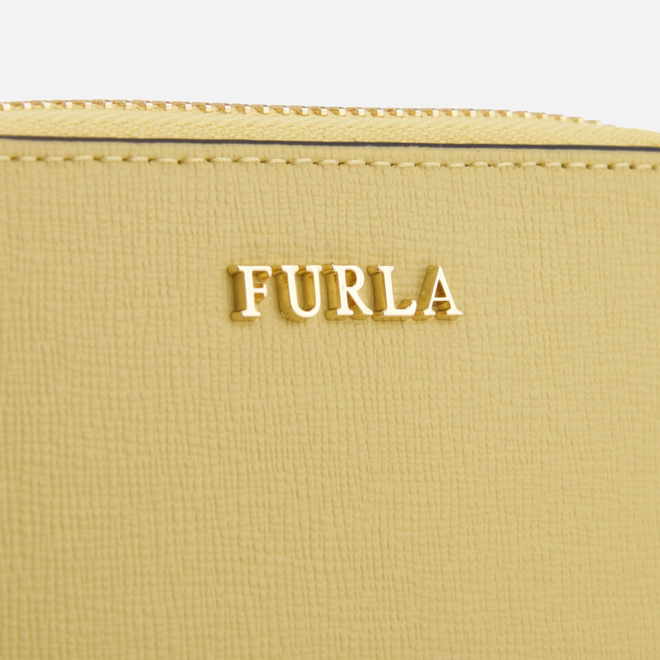 Furla Women's Babylon Small Zip Around Wallet - Yellow