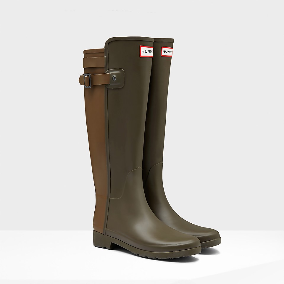 Hunter original refined sales back strap rain boots