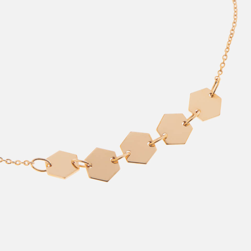 Cluse Women's Essentielle Hexagons Chain Bracelet - Rose Gold