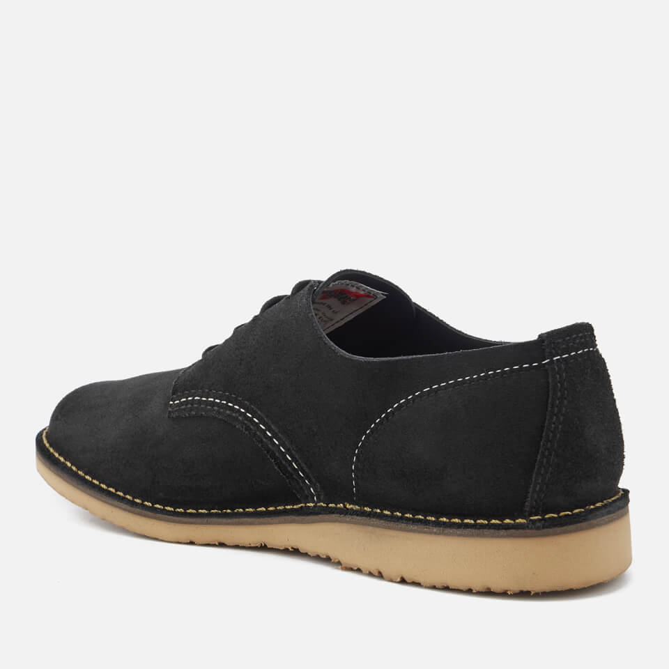 Red Wing Men s Weekender Leather Oxford Shoes Black Abilene Allsole
