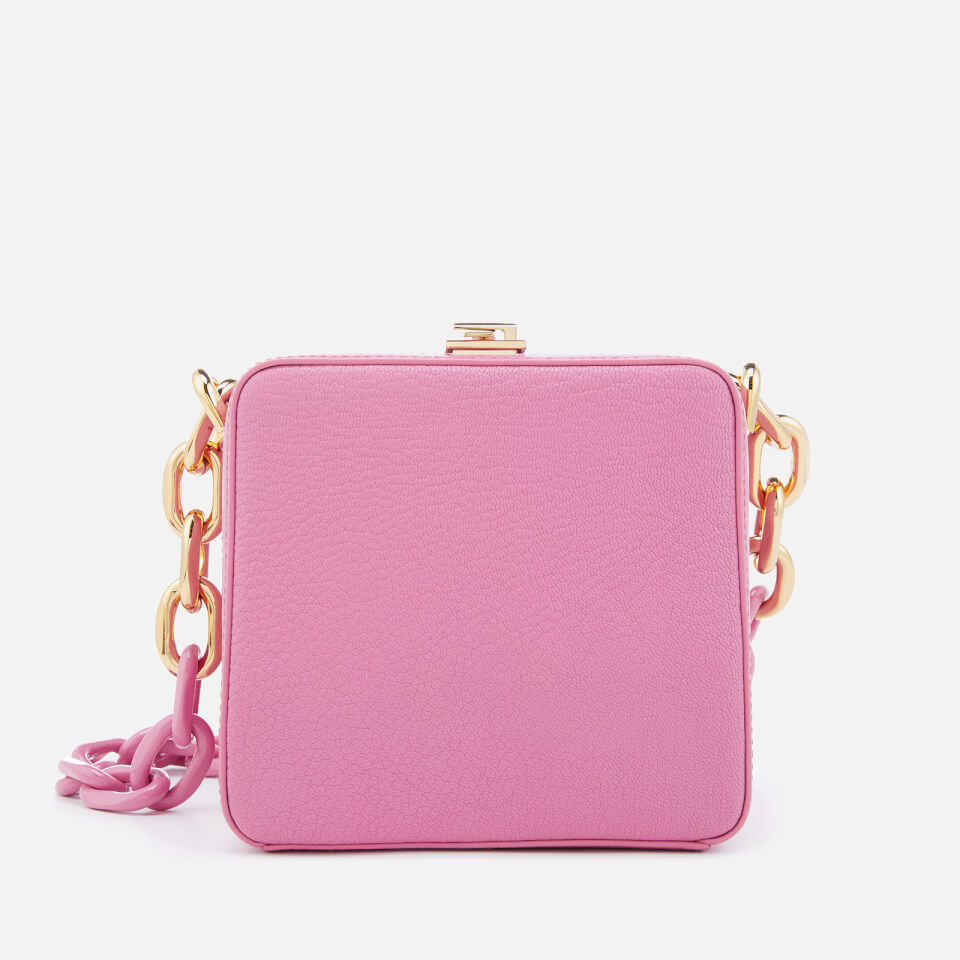 The Volon Women's Cube Chain Bag - Pink