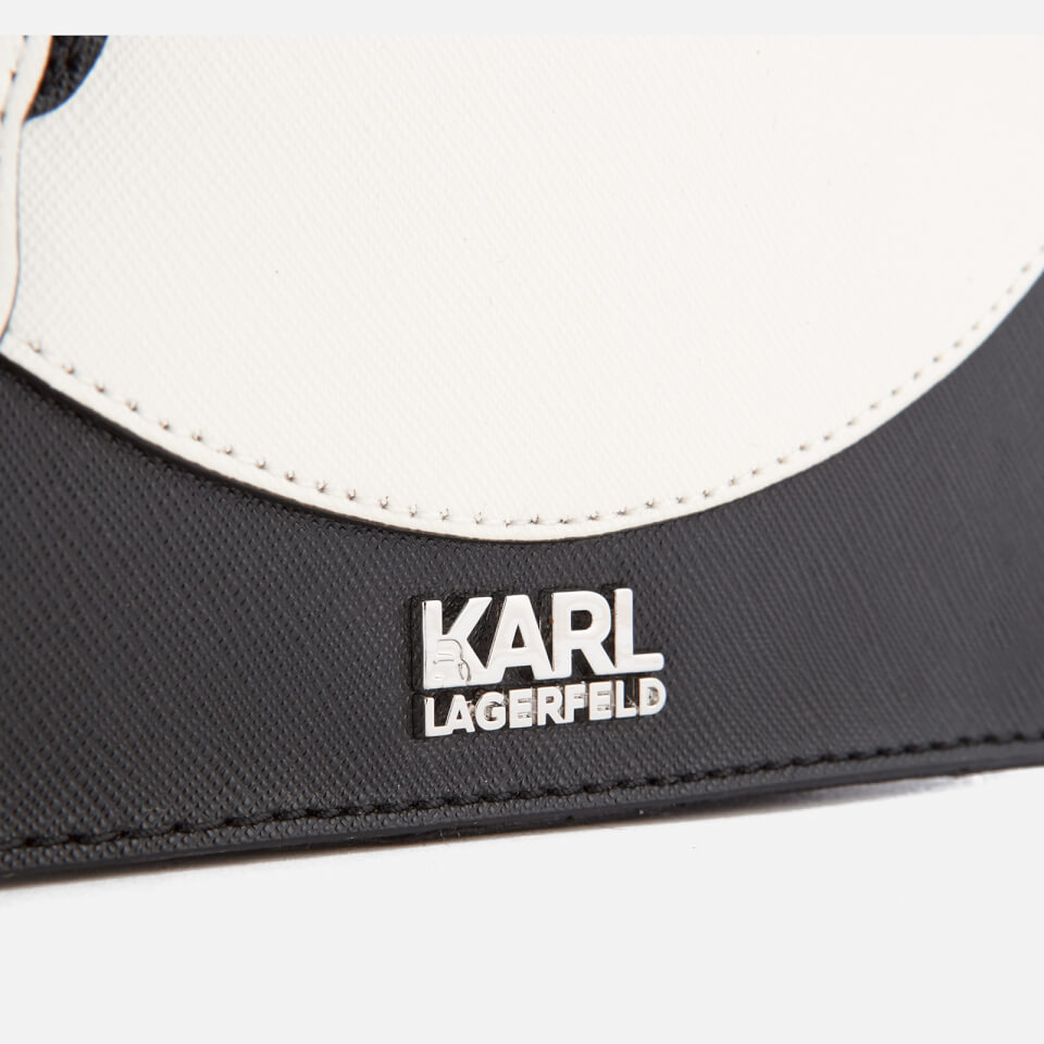 Karl Lagerfeld Women's K/Ikonik Mini Cross Body Bag - Black