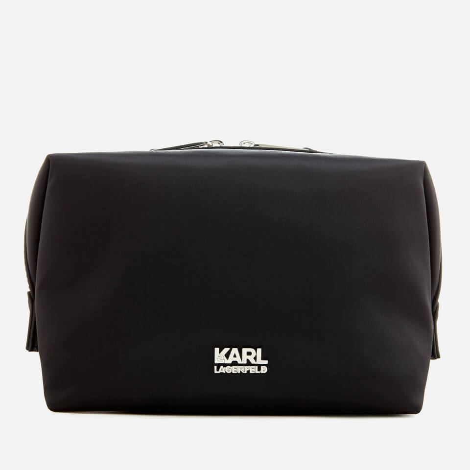 Karl Lagerfeld Women's K/Ikonik Choupette Washbag - Black