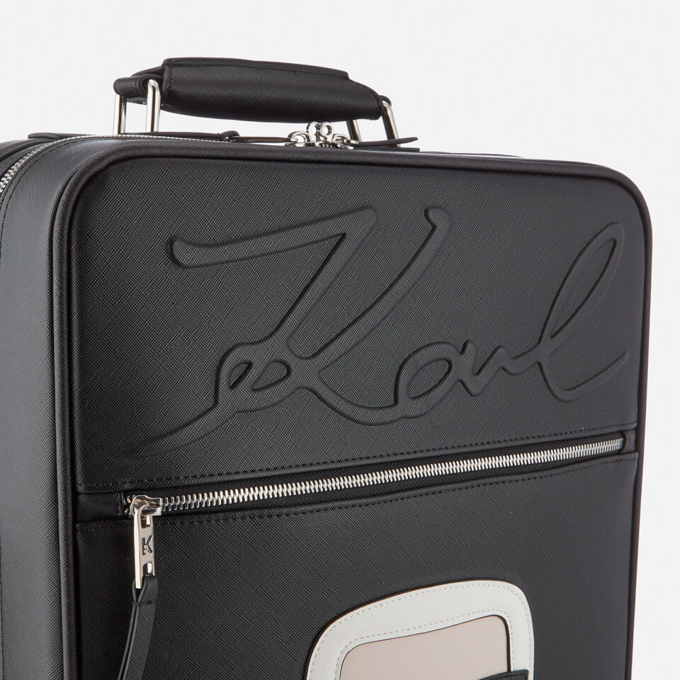 Karl Lagerfeld Women's K/Ikonik Trolley Bag - Black