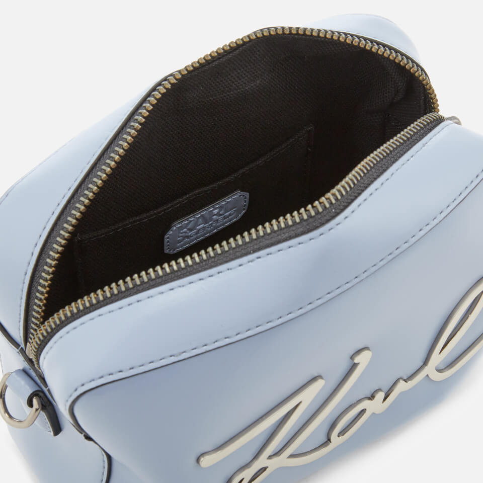 Karl Lagerfeld Women's K/Signature Camera Bag - Mistic Blue