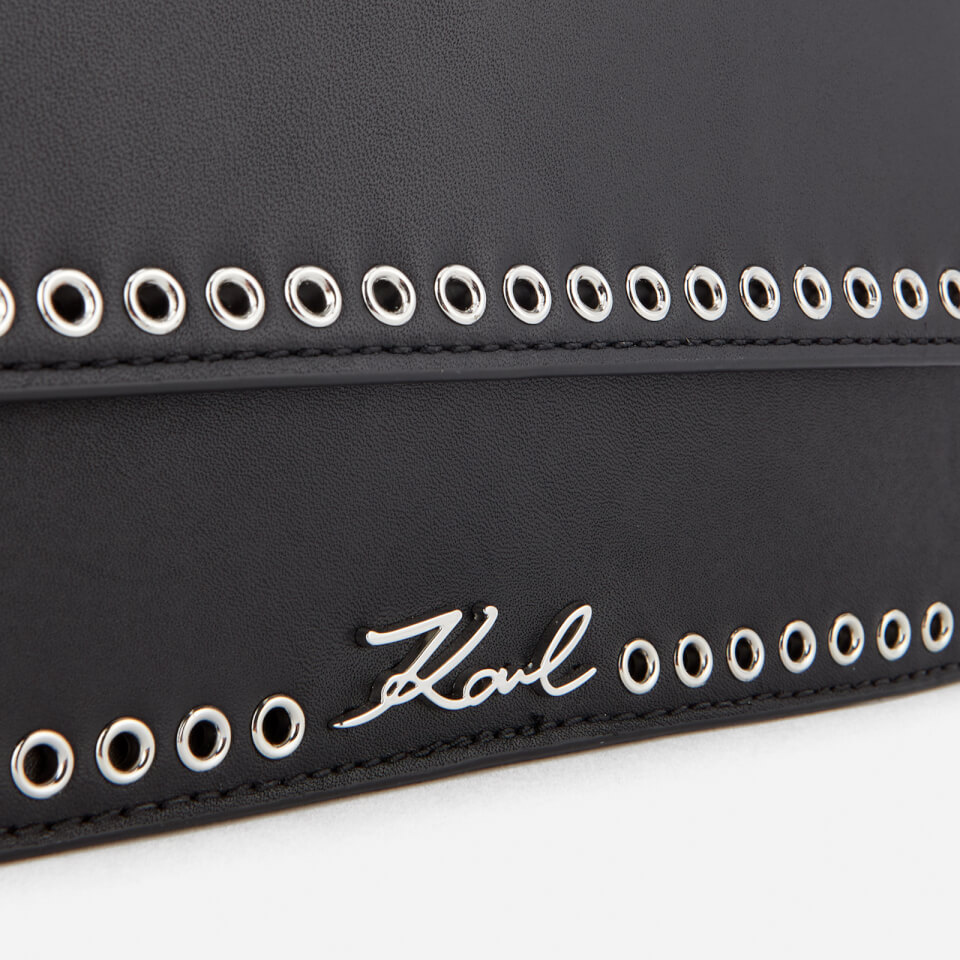 Karl Lagerfeld Women's K/Rocky Choupette Shoulder Bag - Black