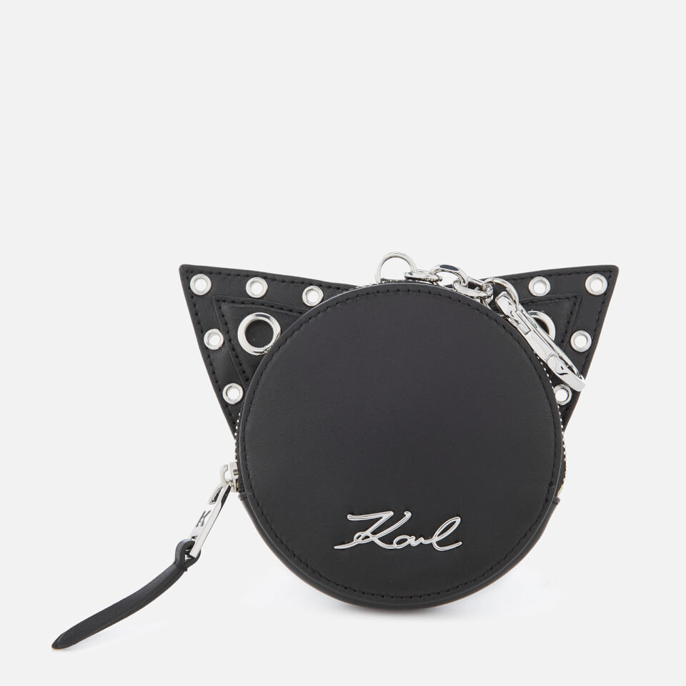 Karl Lagerfeld Women's K/Rocky Choupette Coin Purse - Black
